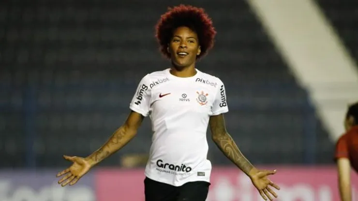 Carol Nogueira atravessa jejum de gols pelo Corinthians. Foto: Rodrigo Gazzanel/Agência Corinthians