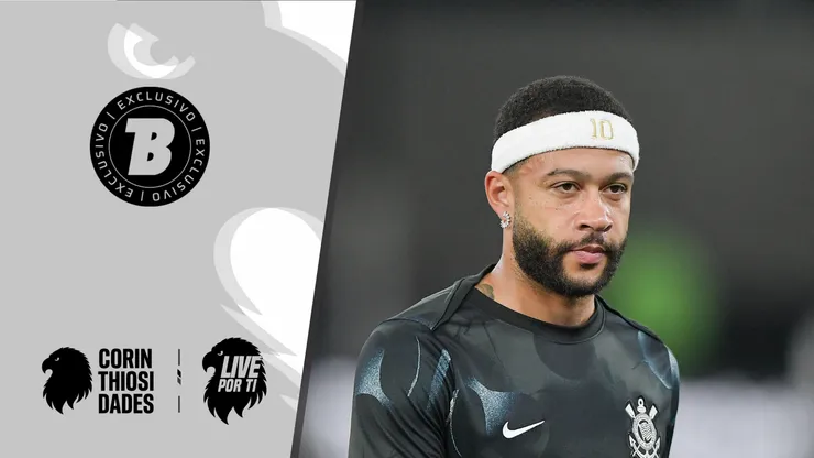 Memphis Depay no Corinthians. Foto: Thiago Ribeiro/AGIF