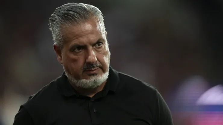 Jose Boto diretor de futebol do Flamengo antes da partida contra o Vasco no estadio Maracana pelo campeonato Brasileiro A 2025.