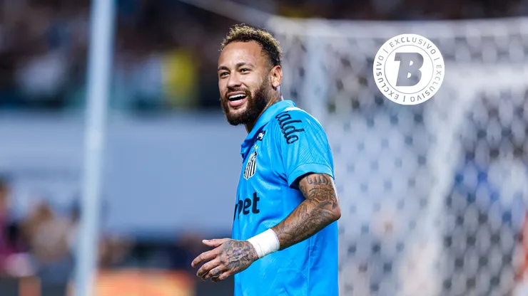 Neymar, atacante do Santos