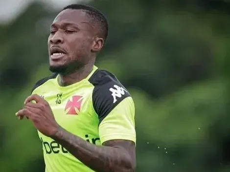 Loide Augusto reaparece no CT, mas está fora dos planos do Vasco
