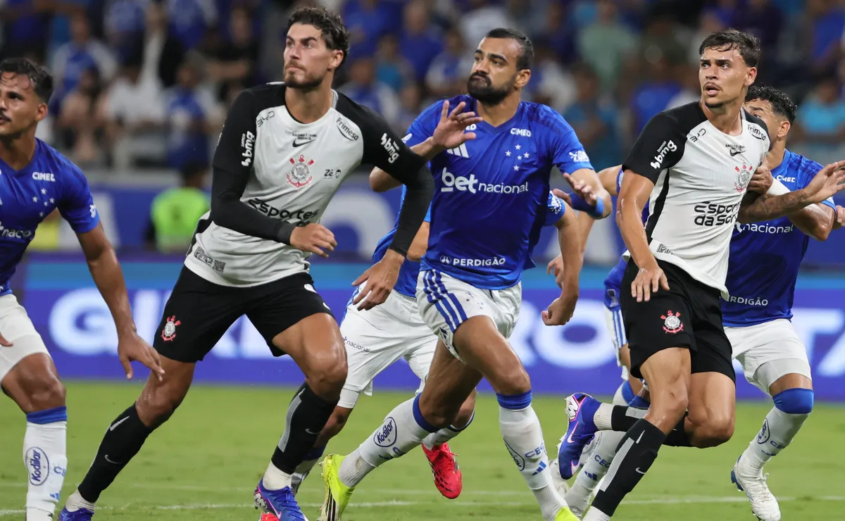 Corinthians x Cruzeiro: onde assistir ao vivo, horário e prováveis escalações do Brasileirão