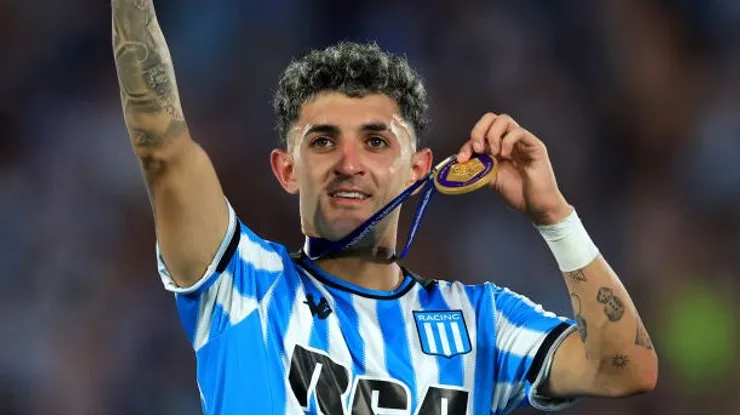 Gastón Martirena no Racing. Foto: Buda Mendes/Getty Images