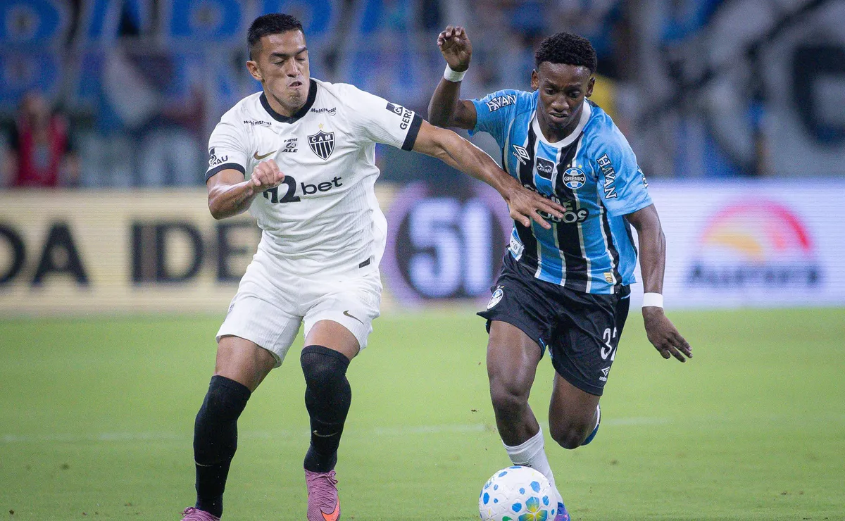 Grêmio x Atlético-MG: histórico mostra equilíbrio, decisões marcantes e três vitórias seguidas do Tricolor