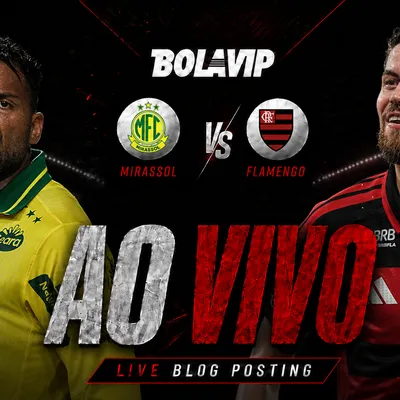 1ºT AO VIVO: MIR 0 X 1 FLA