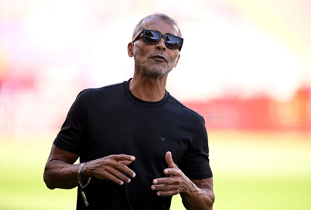Romário. Foto: David Ramos/Getty Images