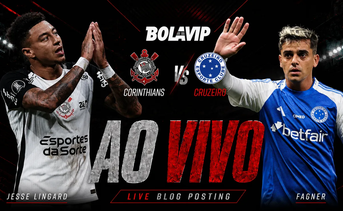 Corinthians x Cruzeiro AO VIVO – Onde assistir jogo em tempo real pelo Brasileirão