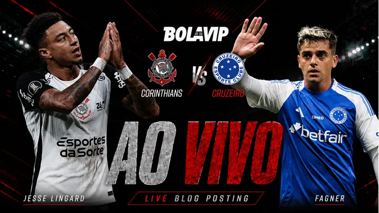 Corinthians x Cruzeiro é transmitido ao vivo pelo Bolavip Brasil