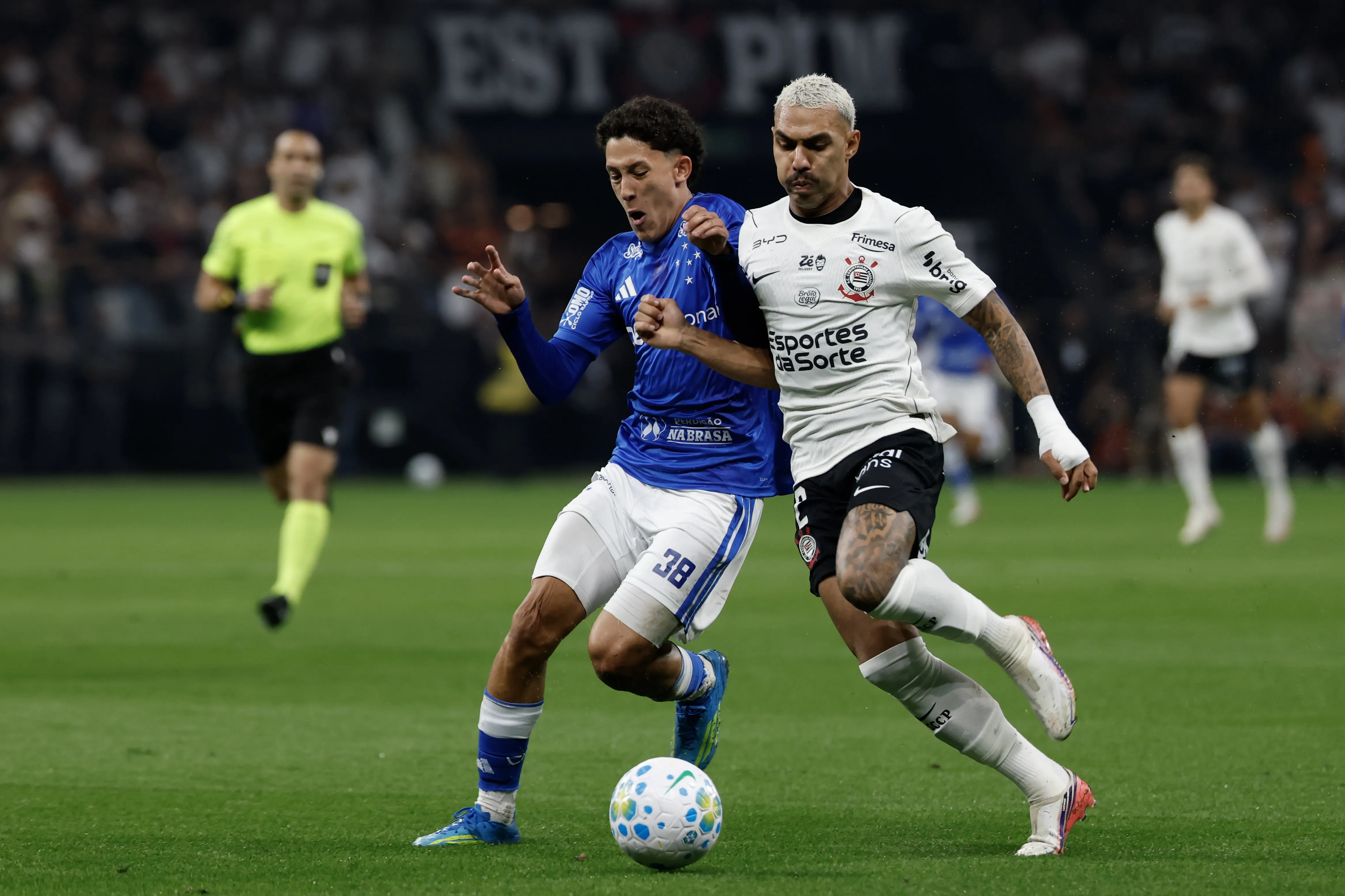 Corinthians x Cruzeiro. Foto: Marcello Zambrana/AGIF