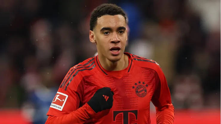 Musiala em campo pelo Bayern de Munique.
