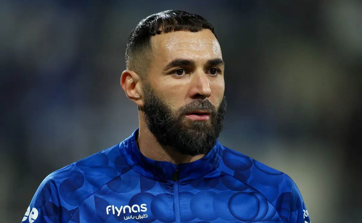 Após seis meses, Benzema negocia sua rescisão com o Al-Hilal, diz jornal