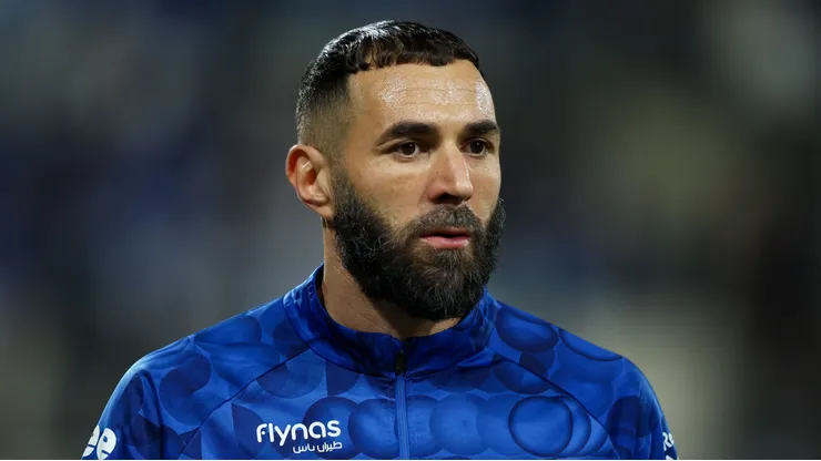 Karim Benzema negocia sua saída precoce do Al-Hilal após ser anunciado em fevereiro - Foto: Yasser Bakhsh/Getty Images