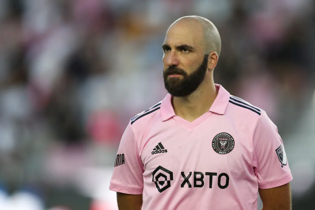 Gonzalo Higuaín. Foto: Lauren Sopourn/Getty Images