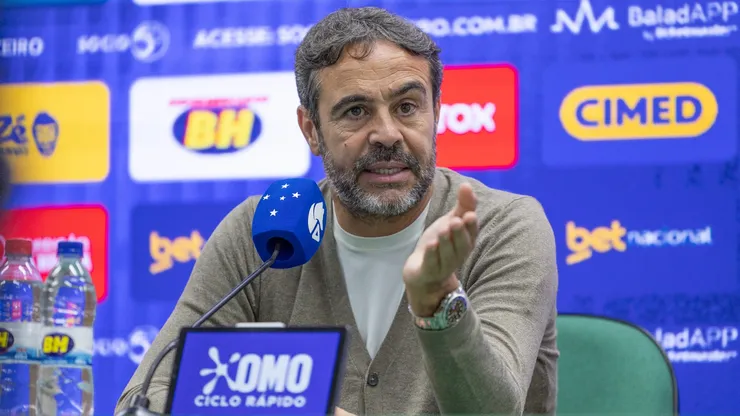 Artur Jorge, técnico do Cruzeiro