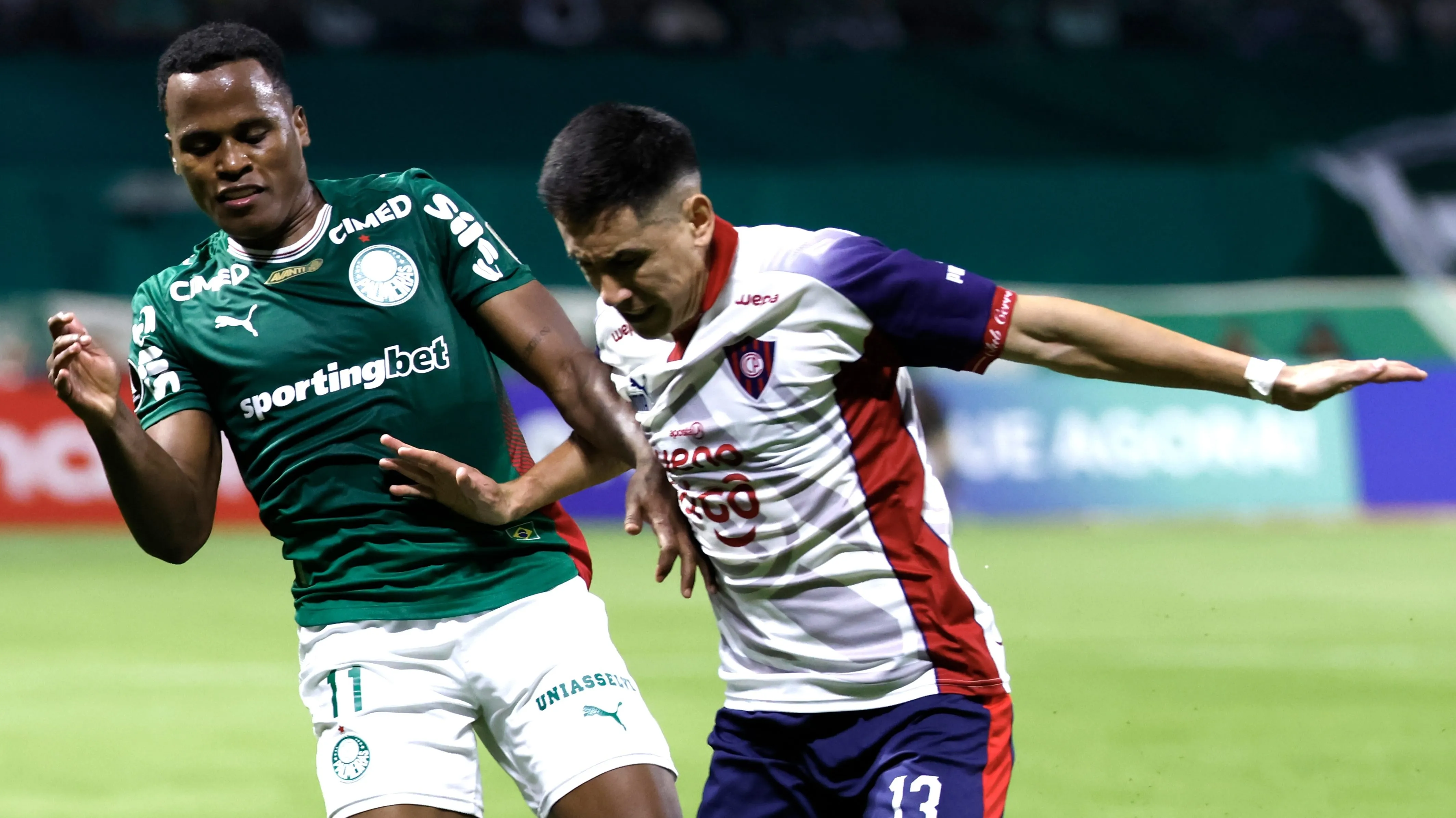 Cerro Porteño x Palmeiras. Foto: Marcello Zambrana/AGIF