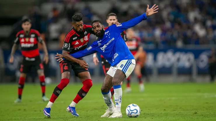 Flamengo x Cruzeiro. Foto: Fernando Moreno/AGIF