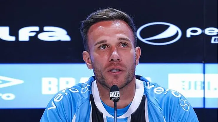 Arthur no Grêmio. Foto: Lucas Uebel/Grêmio