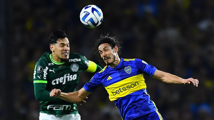 Palmeiras e Boca Juniors se enfrentaram na semifinal da Libertadores 2023. Foto: Marcelo Endelli/Getty Images
