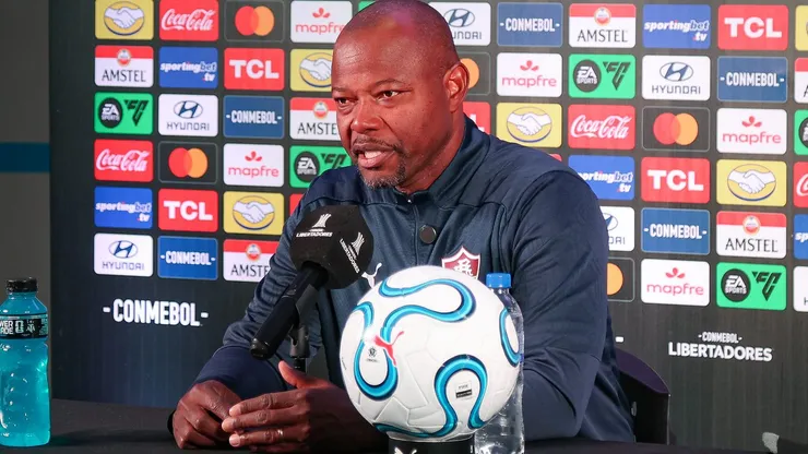 Marcão comandou a classificação do Flu na Libertadores - (Foto: Marcelo Gonçalves / Fluminense FC)