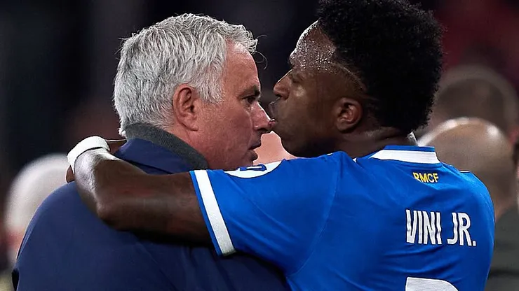Mourinho expõe conversa determinante com Vini - (Photo by Angel Martinez/Getty Images)