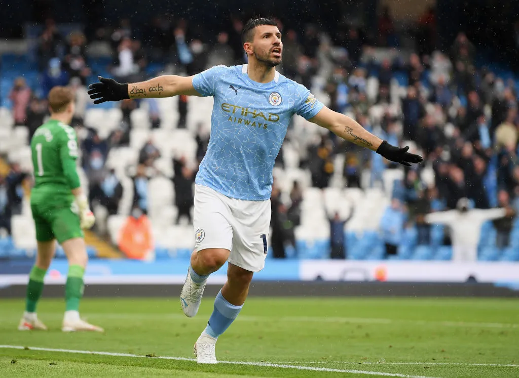 Sergio Agüero. Foto: Michael Regan/Getty Images
