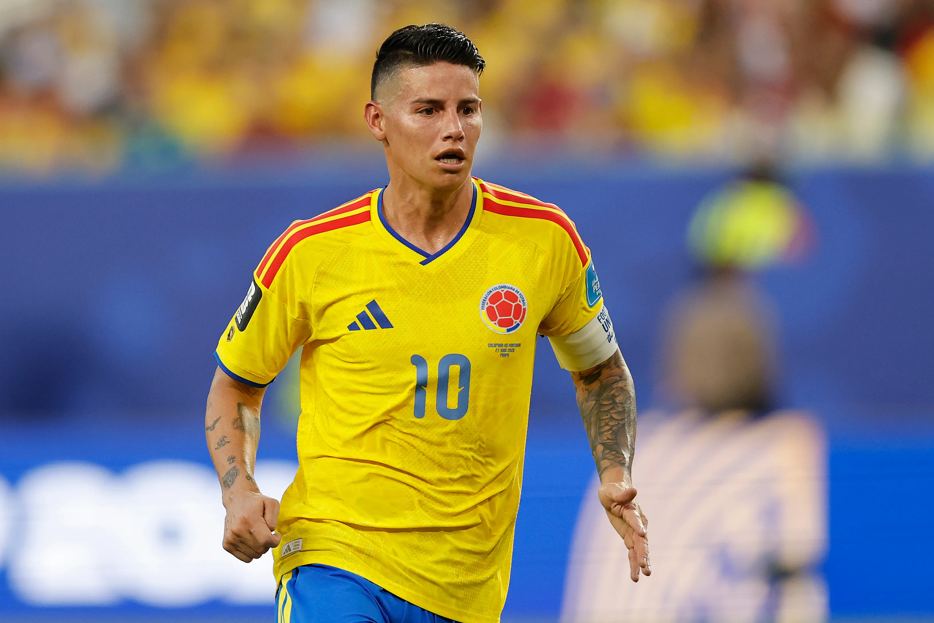 James Rodríguez. Michael Reaves/Getty Images