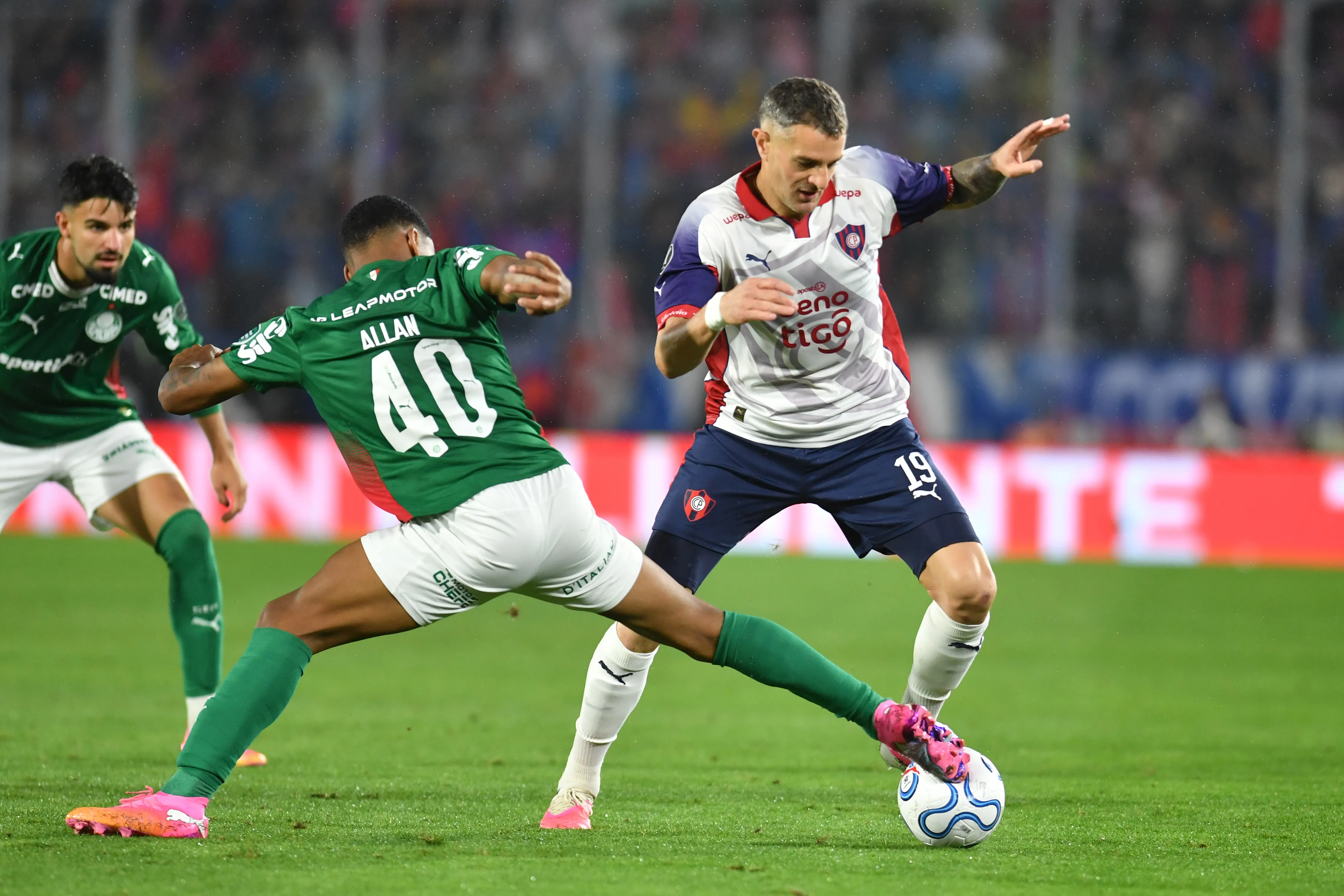 Cerro Porteño x Palmeiras. (Photo by Christian Alvarenga/Getty Images)