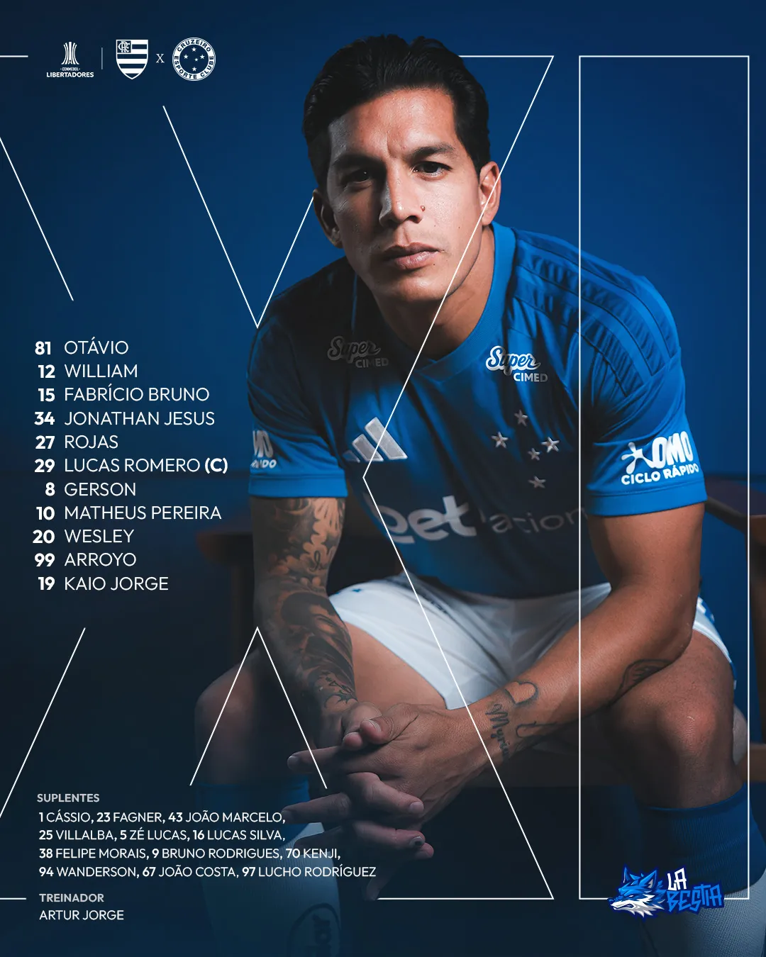 Foto: Cruzeiro/X