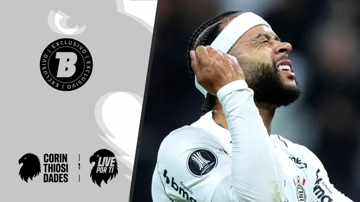 Memphis Depay pelo Corinthians - Foto: Alexandre Schneider/Getty Images
