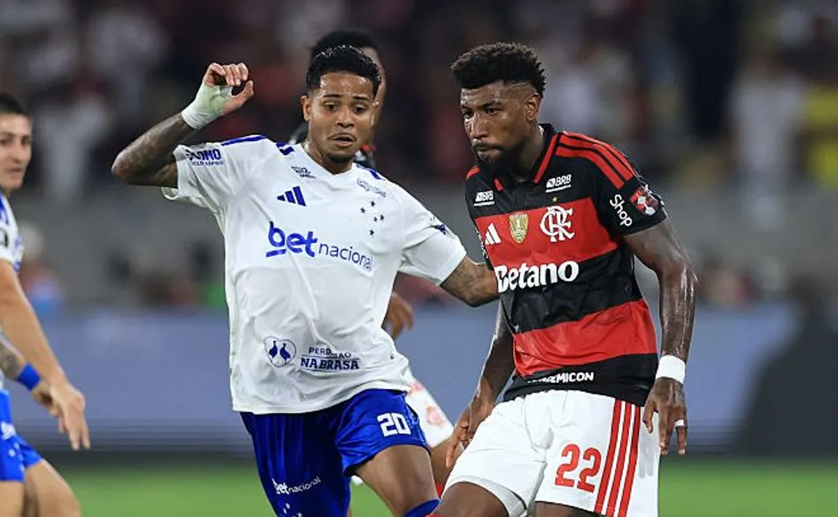 Flamengo está nas quartas de final da Copa Libertadores após vencer o Cruzeiro por 2 a 1