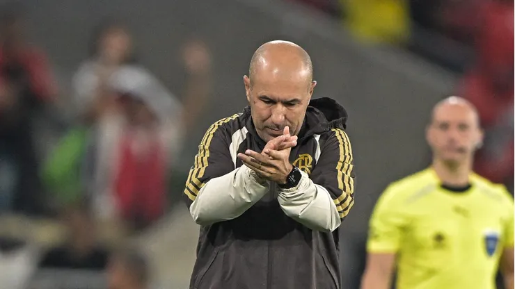 Leonardo Jardim tecnico do Flamengo durante partida contra o Cruzeiro no estadio Maracana pelo campeonato Copa Libertadores 2026.