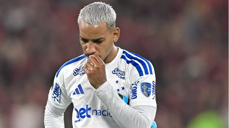 Matheus Pereira desabafou após a derrota para o FlamengoFoto: Thiago Ribeiro/AGIF