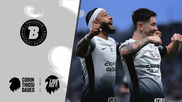 Memphis e Garro no Corinthians. Foto: Ettore Chiereguini/AGIF
