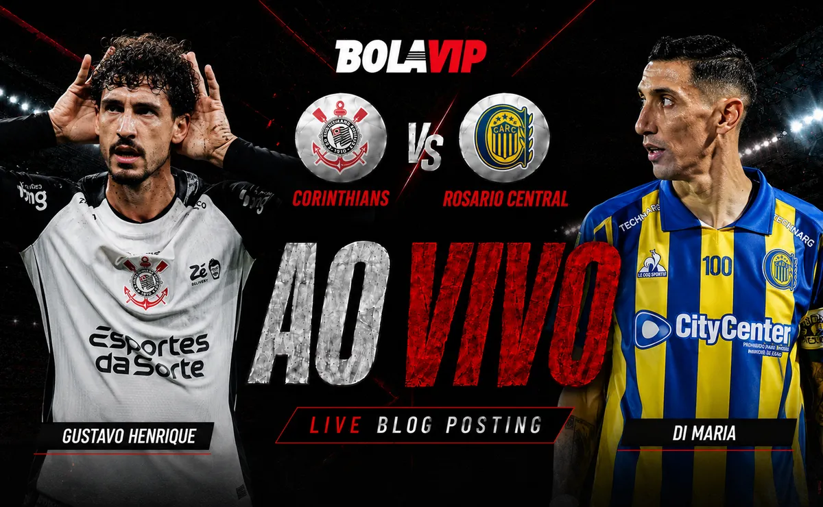 Corinthians x Rosario Central Ao Vivo – Acompanhe de graça o jogo em tempo real | Libertadores