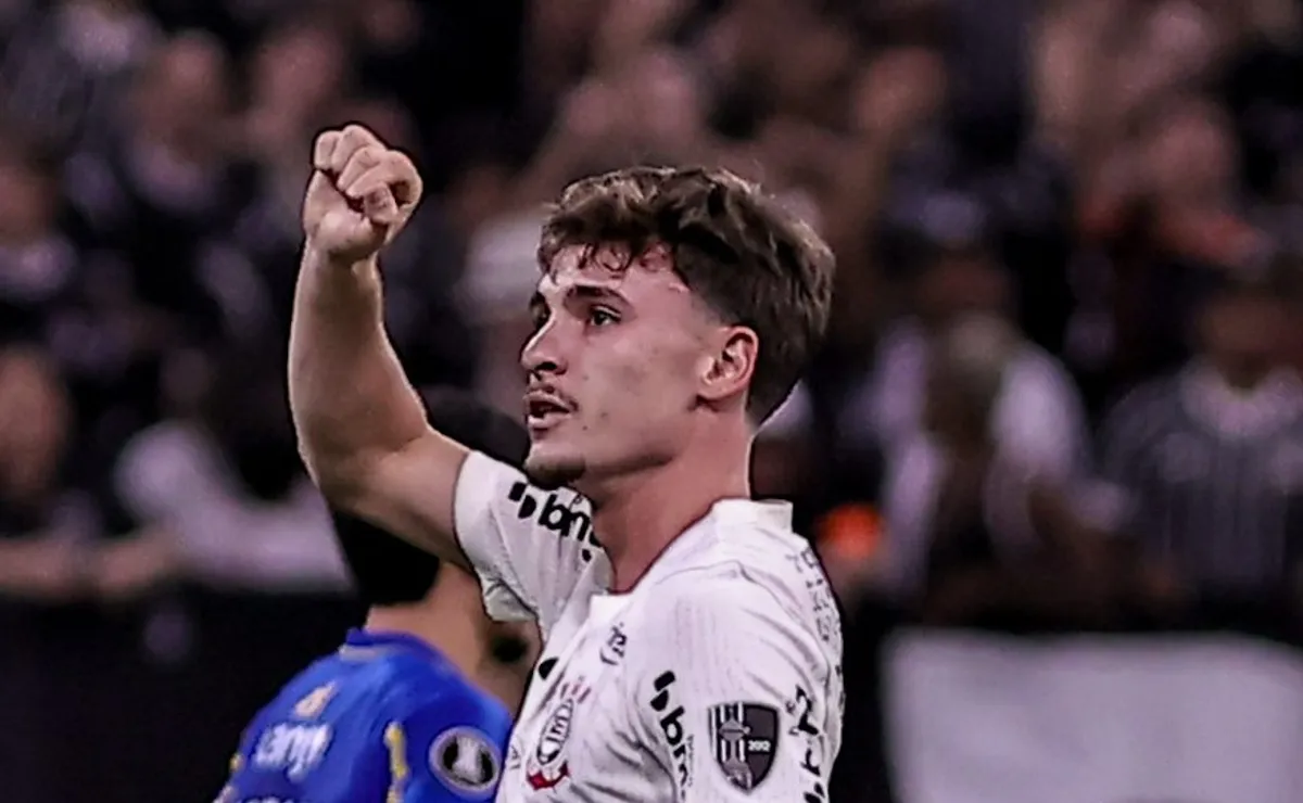 Bidon marca e Corinthians e se classifica na Libertadores contra Rosario Central com um a menos