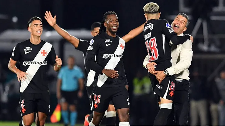 Vasco na Sul-Americana. Foto: Christian Alvarenga/Getty Images
