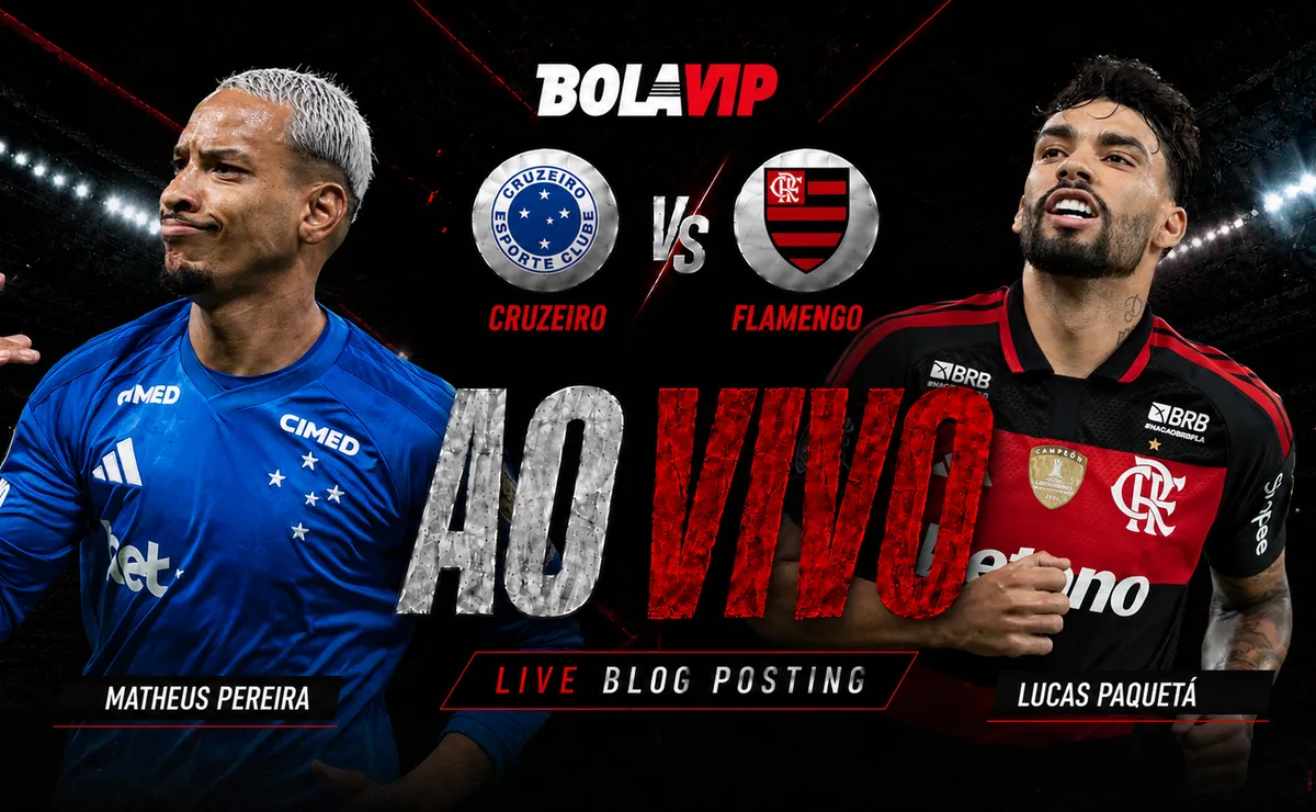 Cruzeiro x Flamengo ao vivo – acompanhe de graça o jogo em tempo real | Brasileirão