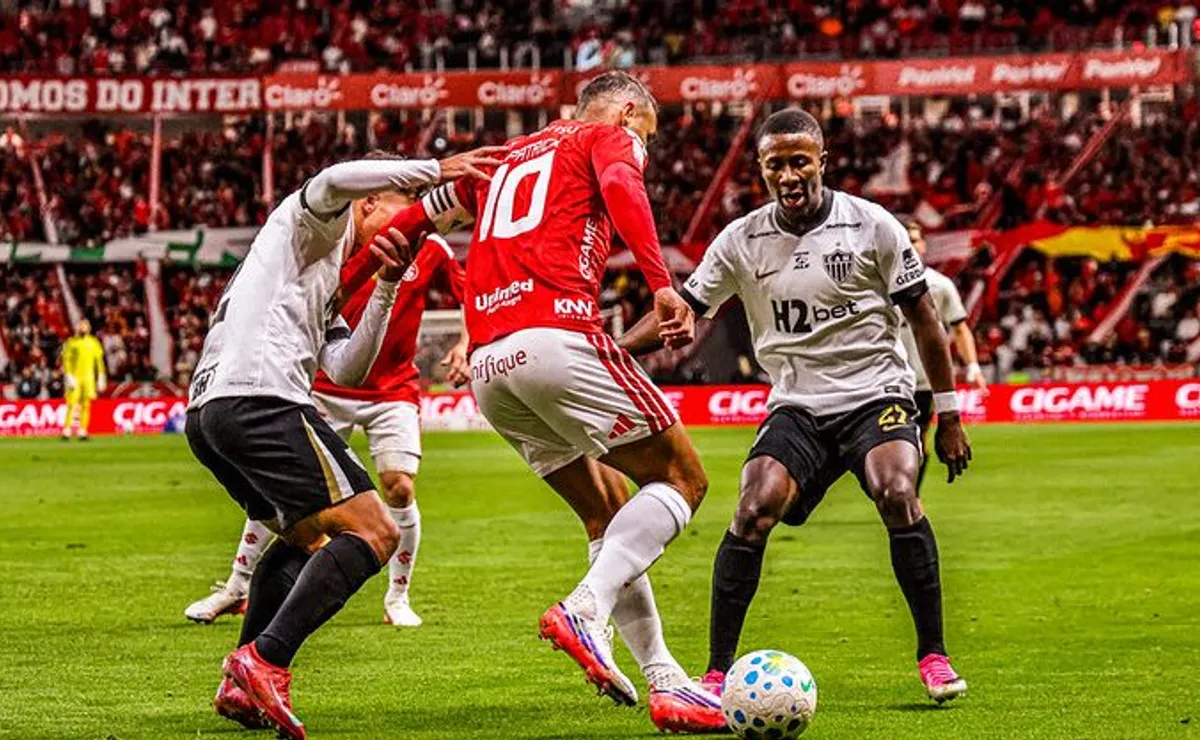 Internacional empatou em 0 a 0 com Atlético-MG no Beira-Rio pelo Campeonato Brasileiro