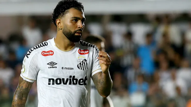 Gabigol reencontra Mirassol no Brasileiro e busca manter melhor média de gols pelo Santos - Foto Mauricio De SouzaAGIF