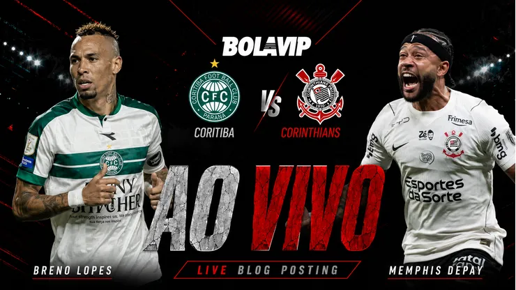 Coritiba x Corinthians é transmitido ao vivo pelo Bolavip Brasil