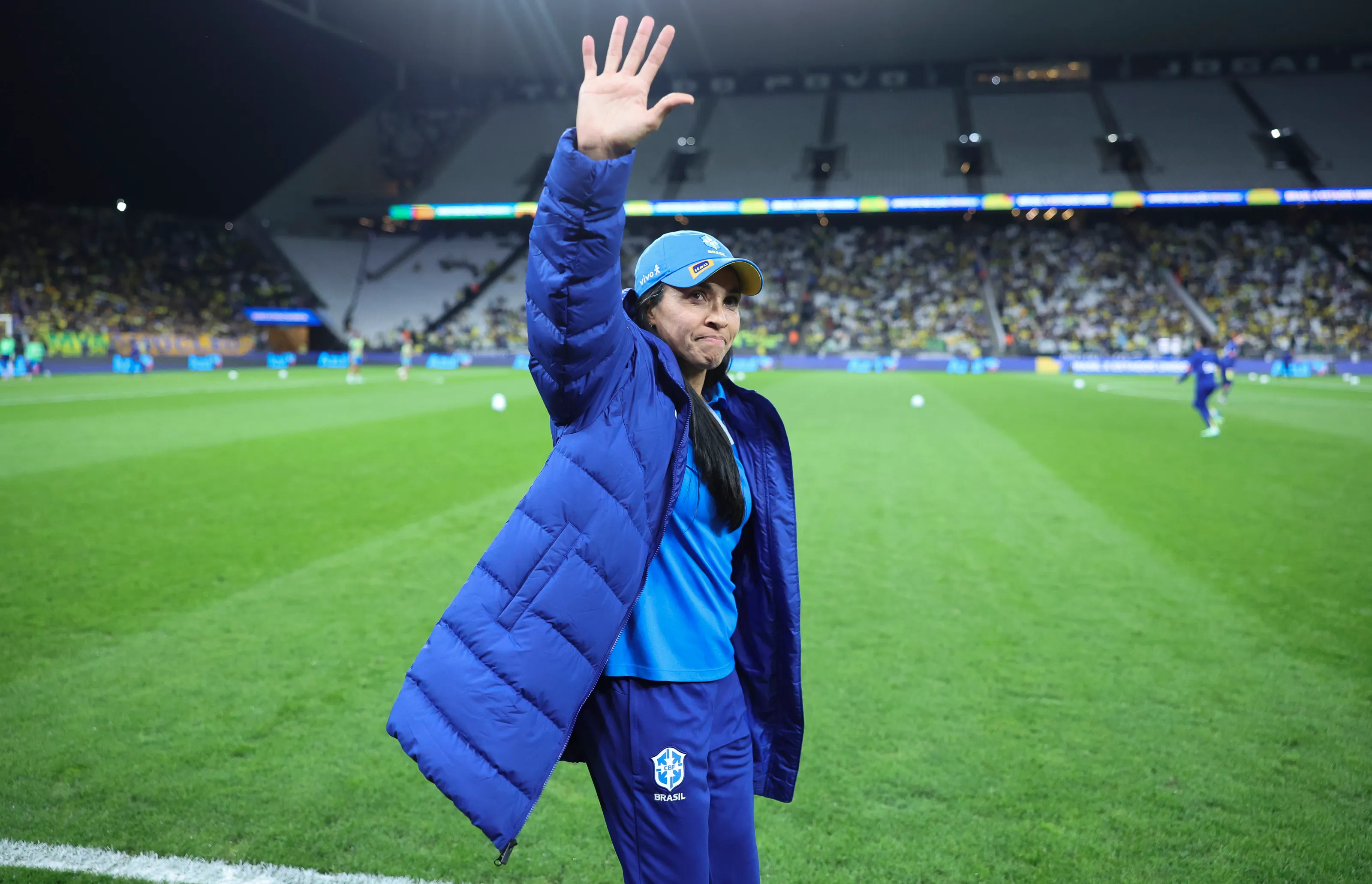 Marta não tem presença garantida na Copa do Mundo Feminina 2027. Foto: Alexandre Schneider/Getty Images