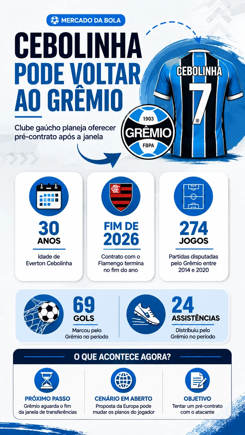 Infográfico Everton Cebolinha