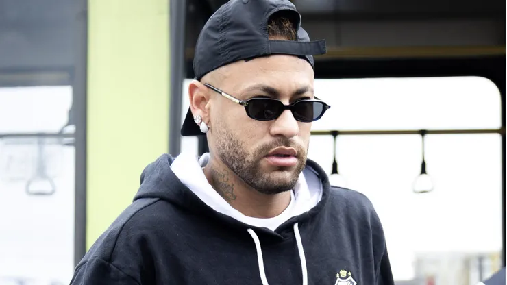 Neymar não enfrentará o Palmeiras. Foto: Reinaldo Campos/Santos F.C.