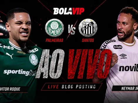 Palmeiras 2 x 0 Santos: AO VIVO