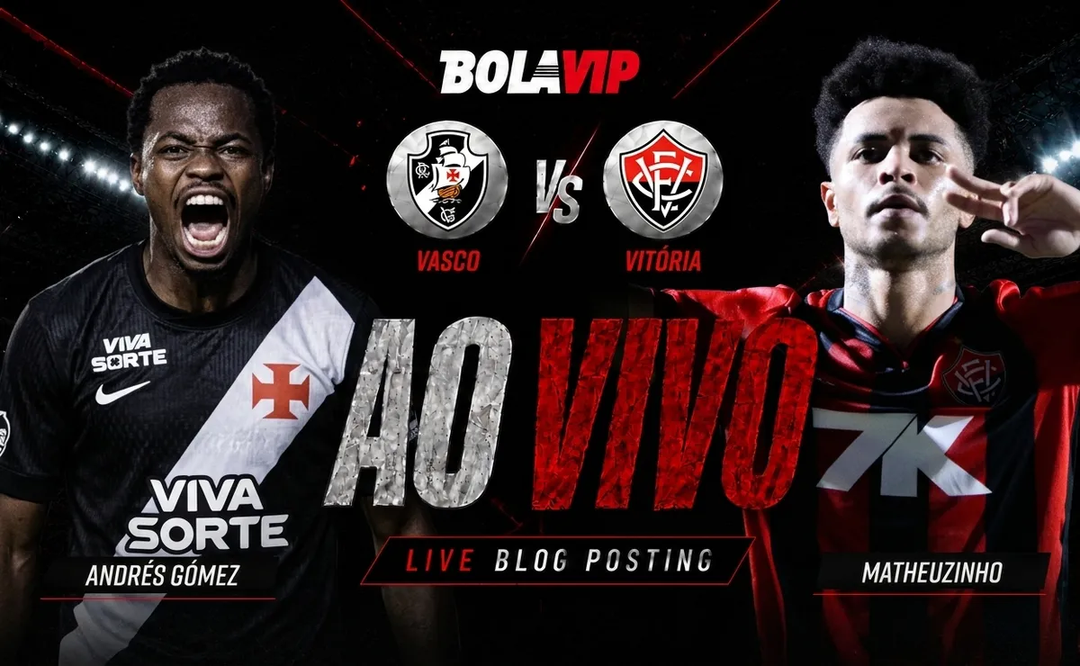 Ao Vivo | Vasco x Vitória: acompanhe de graça o jogo em tempo real | Copa do Brasil