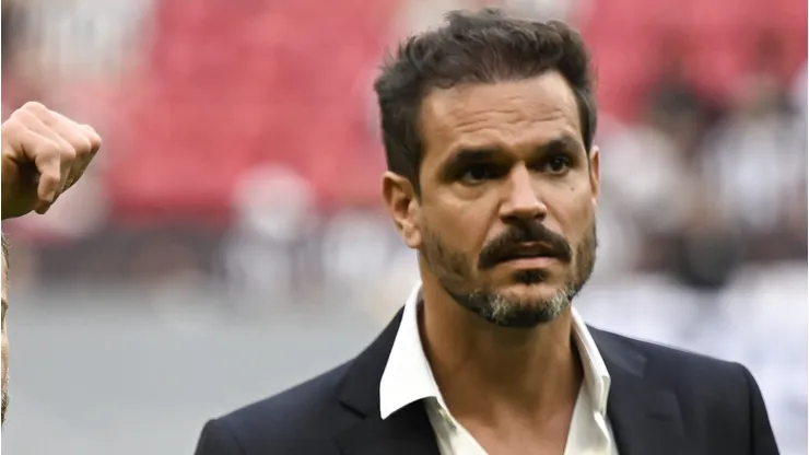 Admar Lopes diretor executivo do Vasco antes da partida contra o Botafogo no estadio Mane Garrincha pelo campeonato Brasileiro A 2025.