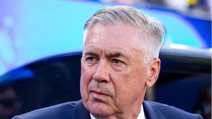 - O italiano Carlo Ancelotti técnico da Selecao Brasileira durante partida contra o Marrocos no estadio MetLife Stadium pelo campeonato Copa Do Mundo 2026.