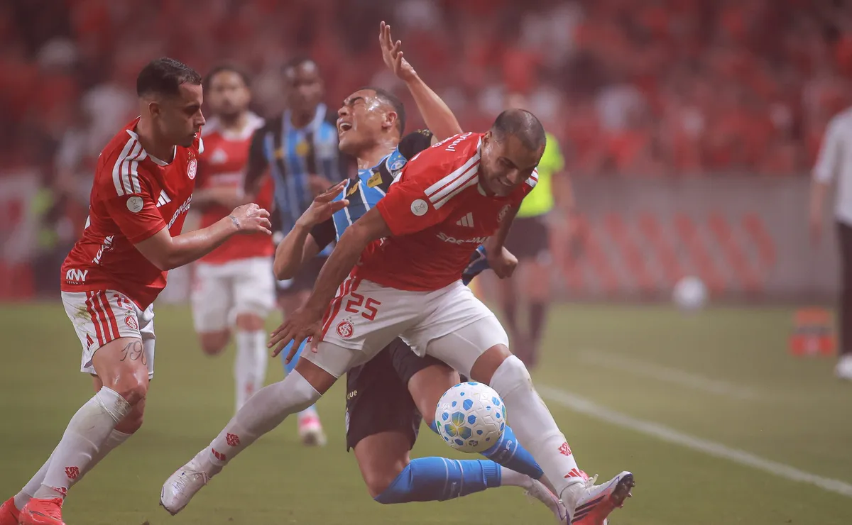 Em clássico tenso, Inter não sai do zero com Grêmio e buscará classificação na Copa do Brasil fora de casa