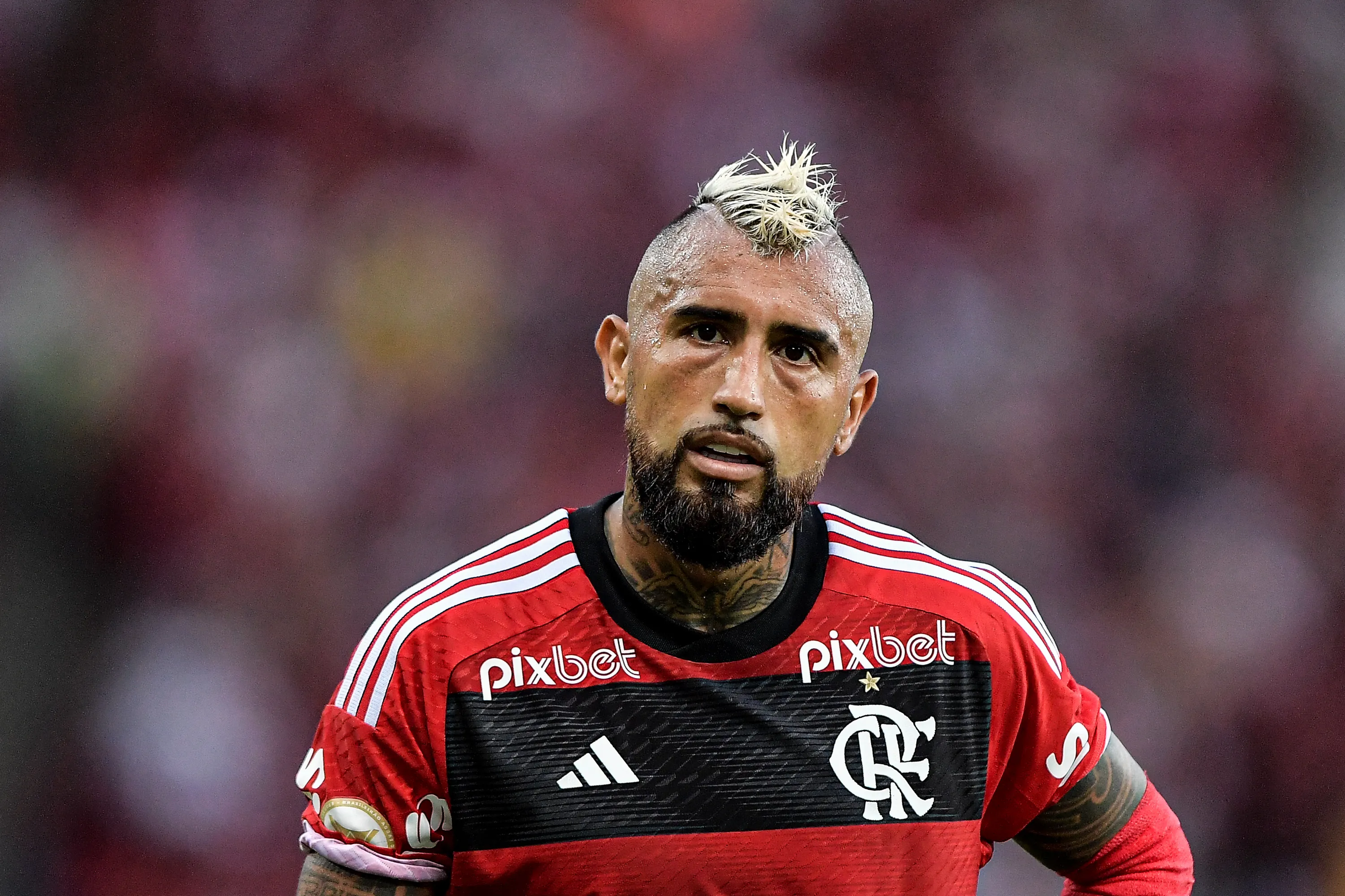 Arturo Vidal. Foto: Thiago Ribeiro/AGIF