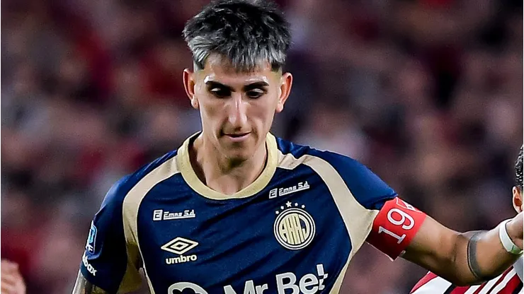 Alan Lescano, do Argentinos Jrs, está na mira do Vasco. Foto: Marcelo Endelli/Getty Images)